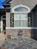 Faux Wrought Iron Decorative Shutters - TUSCANY© custom sized!