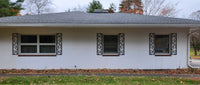 Faux Wrought Iron "Original Scroll" design - Shutter order for Jon H.