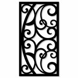 Faux Wrought Iron Decorative Shutters - TUSCANY© pattern (pair)!