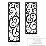 Shutters - Custom Order for AIRSTREAM© pattern (3 pair)!