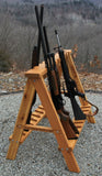 Wooden Gun Rack "Range-Rack" - Custom, Cedar (hand selected)
