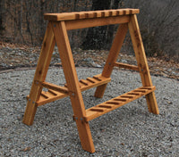 Wooden Gun Rack "Range-Rack" - Custom, Cedar (hand selected)