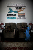 Sign, Hand-painted Coordinates for Naples Pier or custom location - FREE SHIPPING!