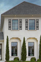 Faux Wrought Iron Decorative Shutters - FLEUR DE LIS© Original Design