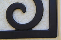 Faux Wrought Iron Shutters - Our Original Scroll Design - Prices are for a PAIR/SET (2) 14 inches wide.