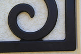 Faux Wrought Iron Shutters - Our Original Scroll Design - Prices are for a PAIR/SET (2) 14 inches wide.