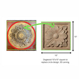 Wood Carving Custom Order - HDU foam