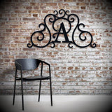 Monogram - Custom Faux Wrought Iron Scrollwork