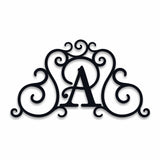 Monogram - Custom Faux Wrought Iron Scrollwork